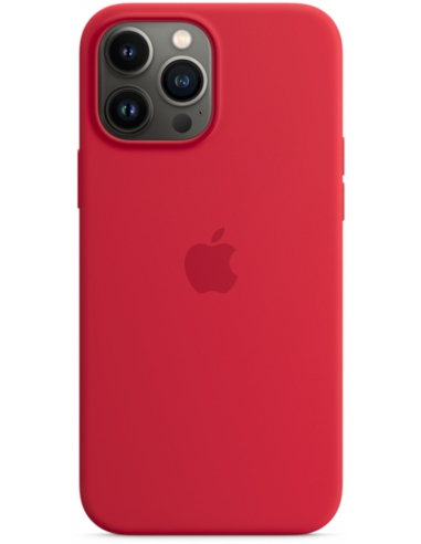 Apple iPhone 13 Pro Max Silicone Case with MagSafe (PRODUCT) RED