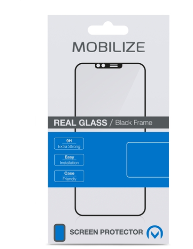 Mobilize Glass Screen Protector - Black Frame - Samsung Galaxy A13 5G