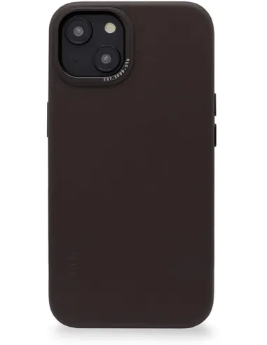 Decoded Leather Backcover Apple iPhone 14 Chocolate Brown