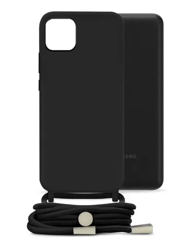 Mobilize Lanyard Gelly Case for Samsung Galaxy A03 Black