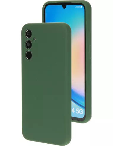 Mobiparts Silicone Cover Samsung Galaxy A34 (5G) Forest Green