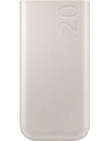 Samsung Powerbank 45W 20.000 mAh 2x USB - Fast Charge - (USB-C) Beige