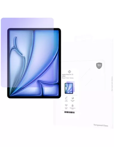 iPad Air 13 2024 (1st Gen) Blue Filter Tempered Glass - Screenprotector